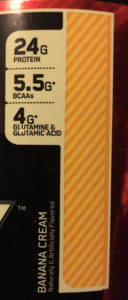 optimum nutrition whey banana cream review