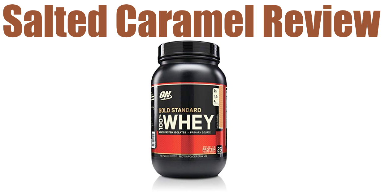 optimum nutrition gold standard salted caramel